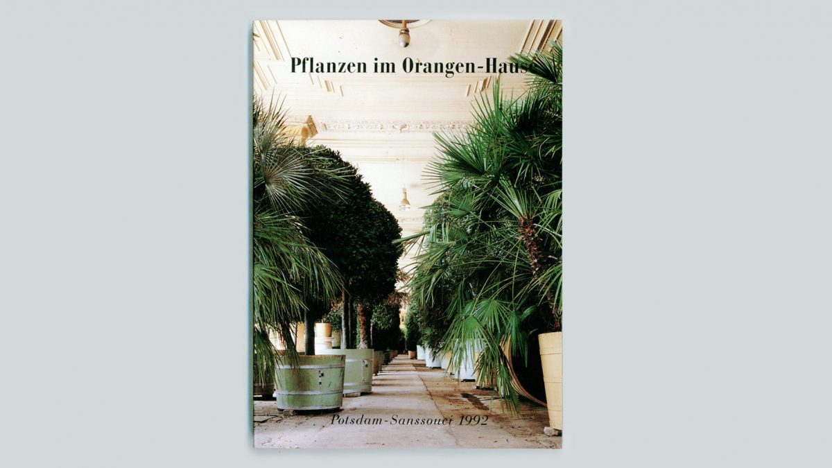 Projektbegleitender Katalog zur Ausstellung »Mehr Licht in der Orangerie«